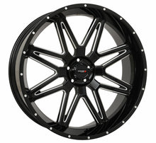 St7 Wheel 24x9 5+4 (0mm) 5/4.5 Gloss Black Milled