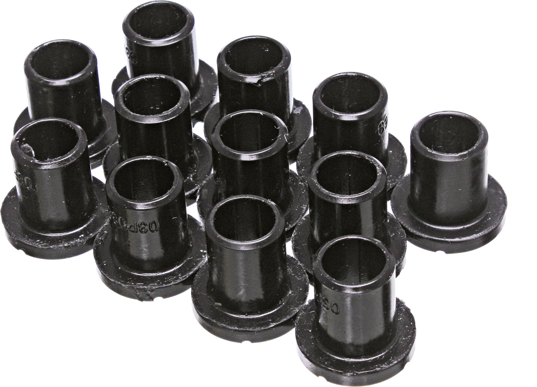 Control Arm Bushings Rear Black Pol