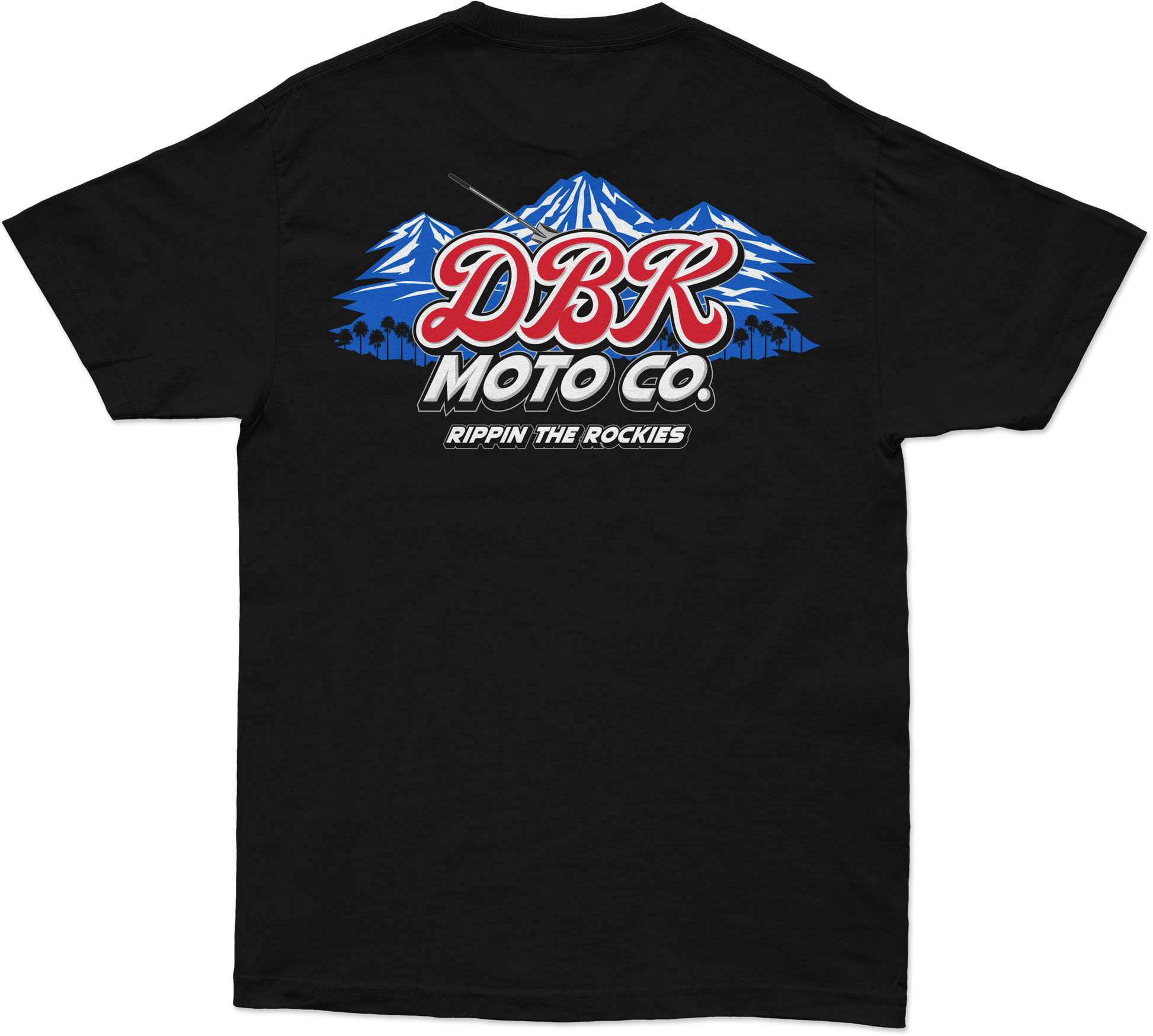 Rippin The Rockies Tee Black Md