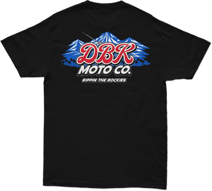 Rippin The Rockies Tee Black Md