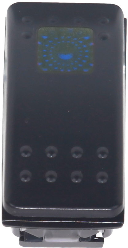 Lighted Rocker Switch Blue