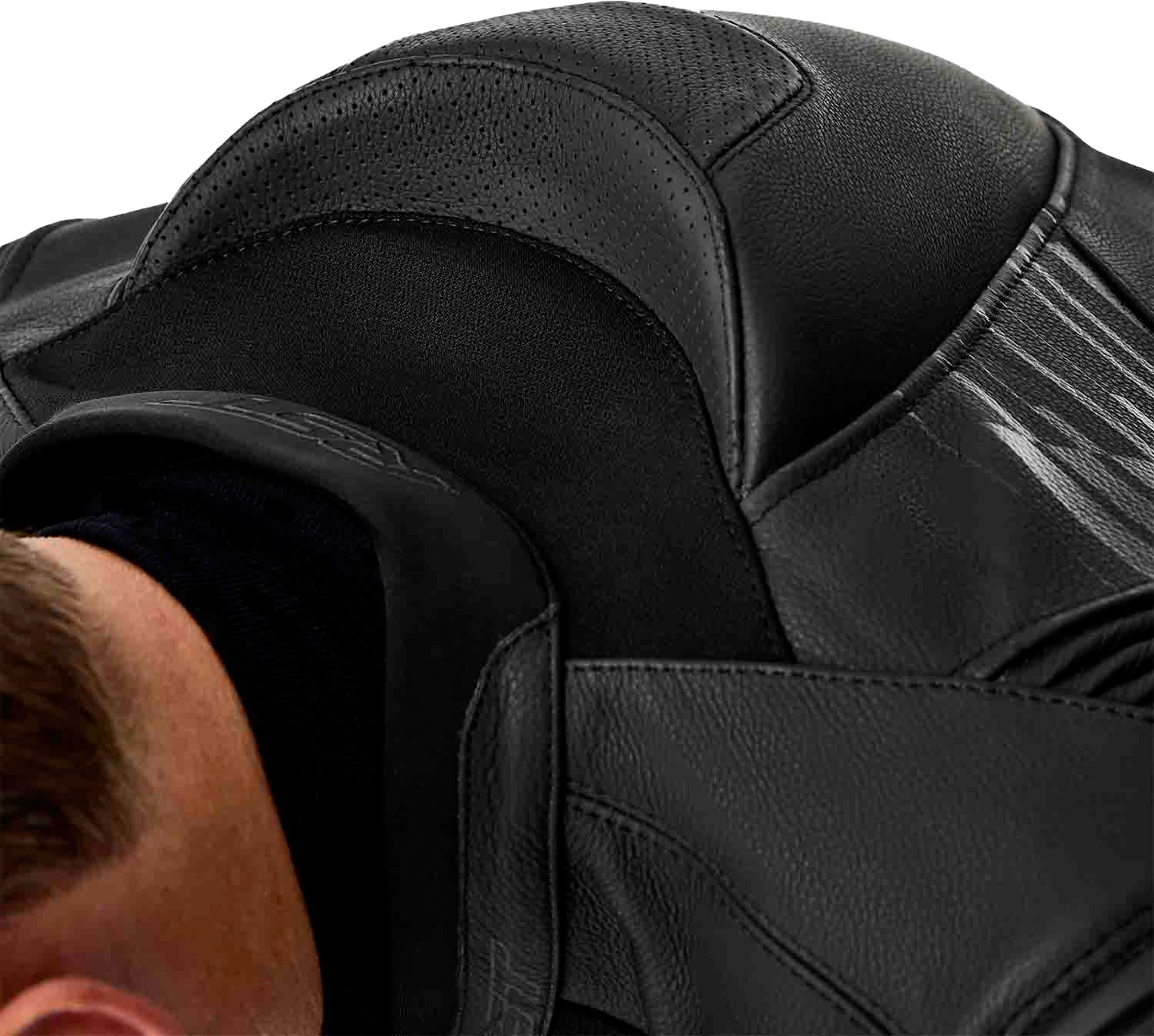 Tractech Evo D3o Jacket Black Leather 3x