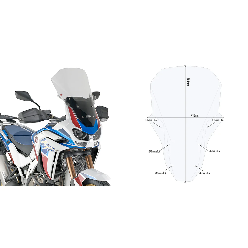 Windshield Specific Clear Hon