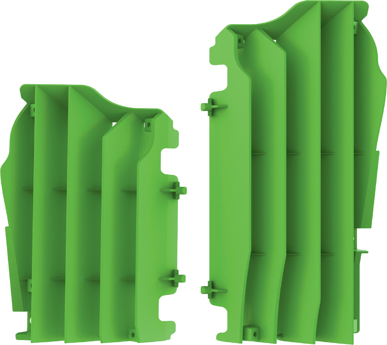Radiator Louvers Green