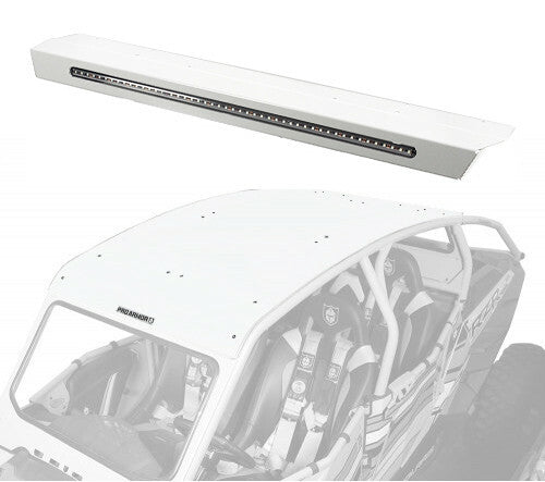 Asylum Rear Wing W/ Lightbar Matte White