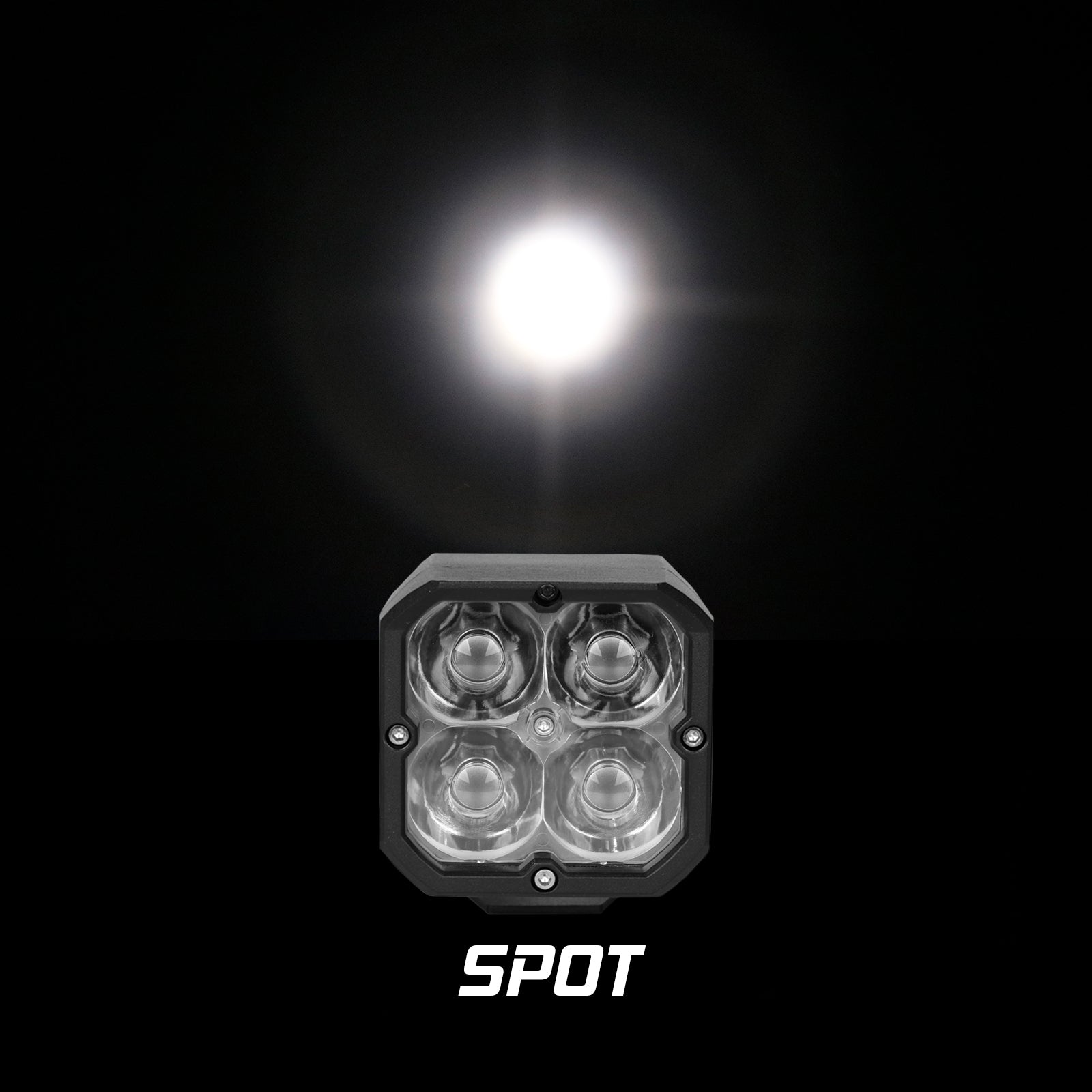 20w Rgb Pod Lights Spot Beam