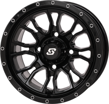 Fusion Wheel 12x7 5+2 4/110 Gloss Black
