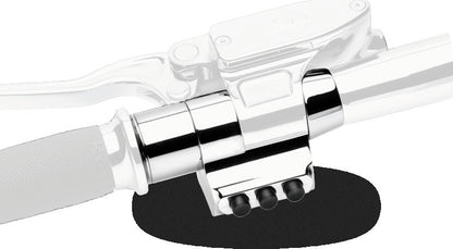 Performance Machine Switch Assy 3 Button Left Sd - Chrome