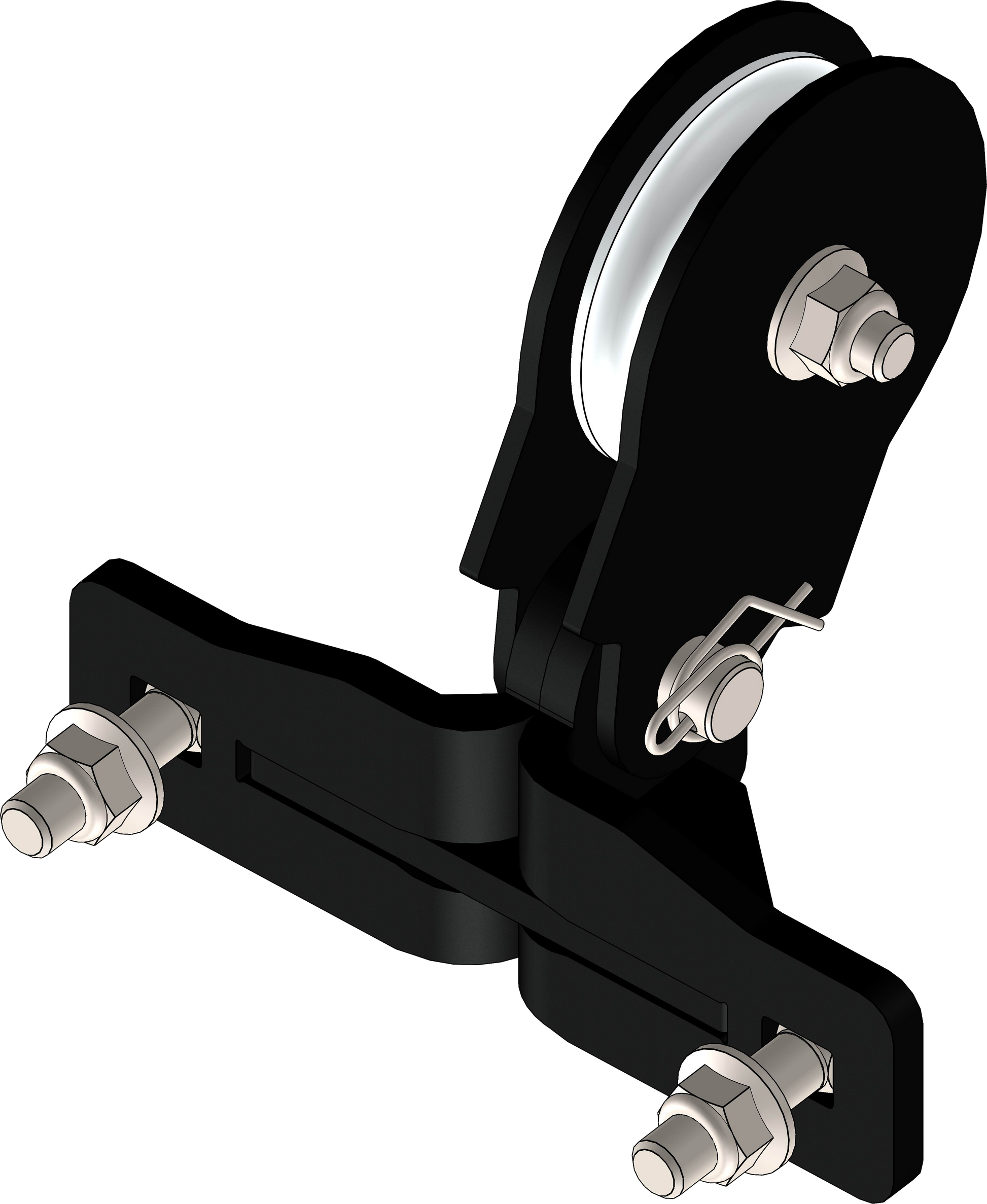 Quick Plow Pulley Steel Cable