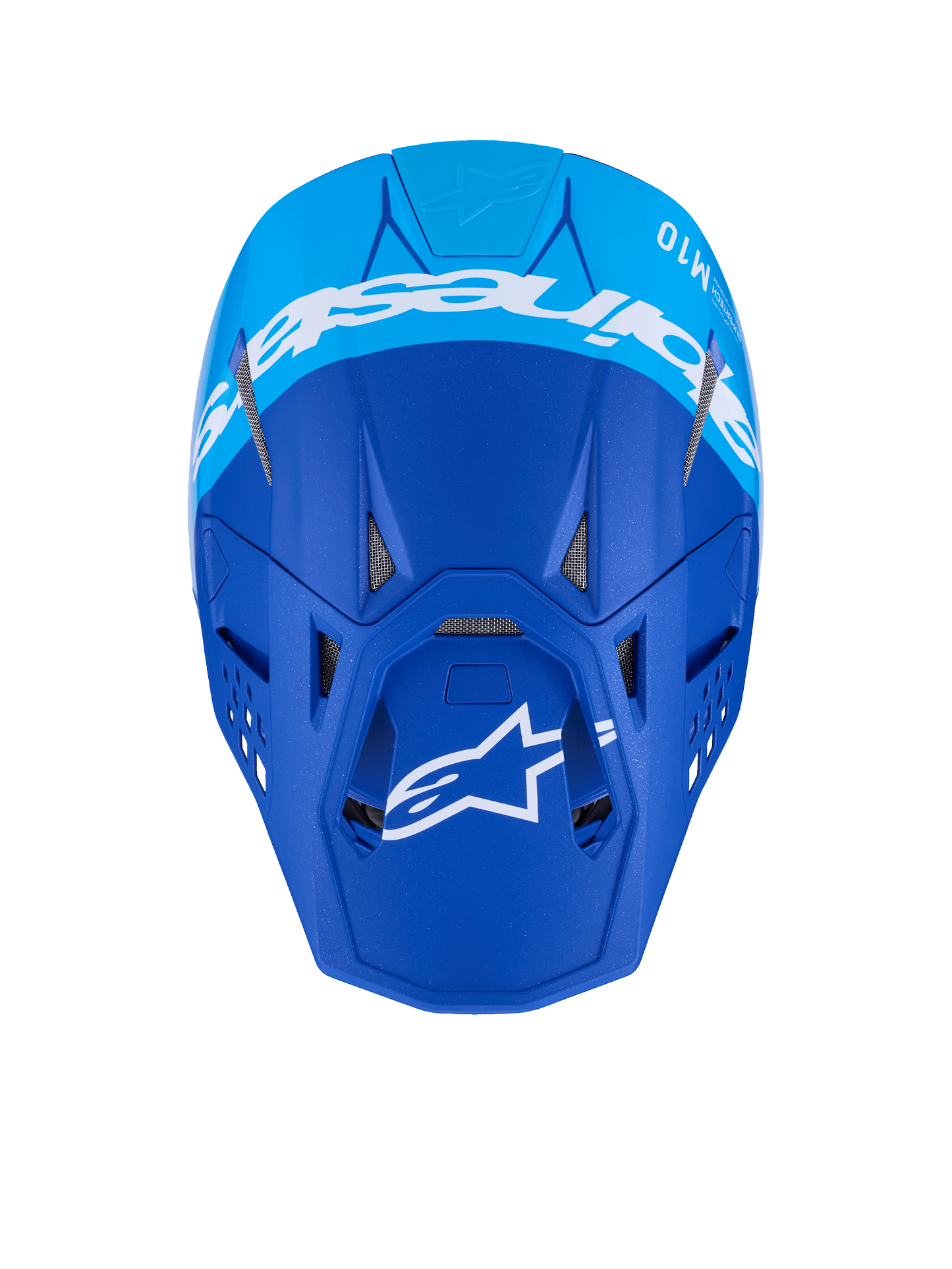 Supertech S M10 Flood Helmet Met Blu/Md Blu/Blk Crb M&G Lg