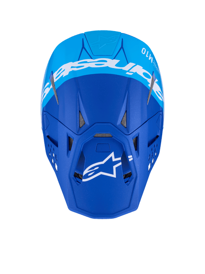 Supertech S M10 Flood Helmet Met Blu/Md Blu/Blk Crb M&G Md