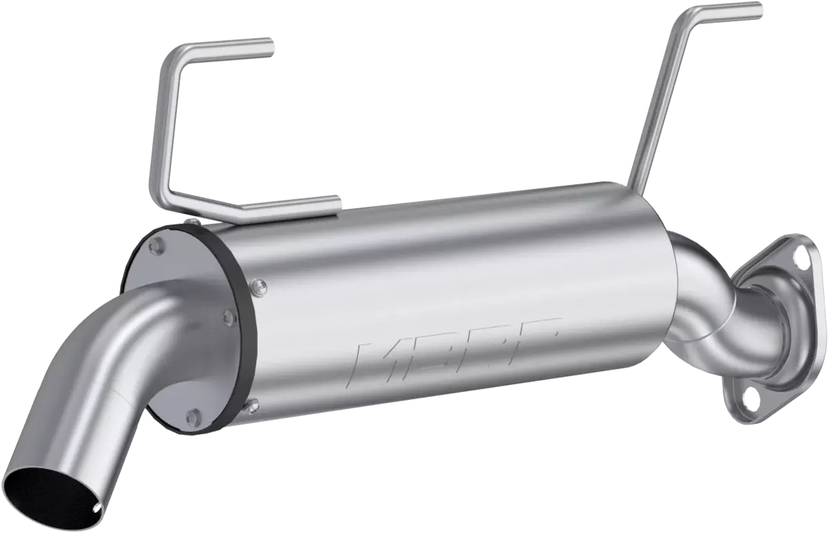 Single Slip On System W/ 5" Performance Muffler Chrome