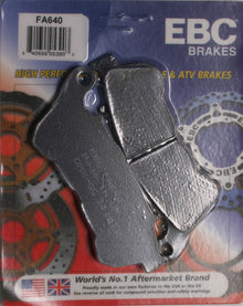 Brake Pad Fa640 Organic
