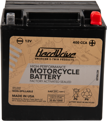 High Perform Battery Yix30l Cca 400