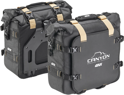 Canyon Adv Saddlebags 25l Ea Black
