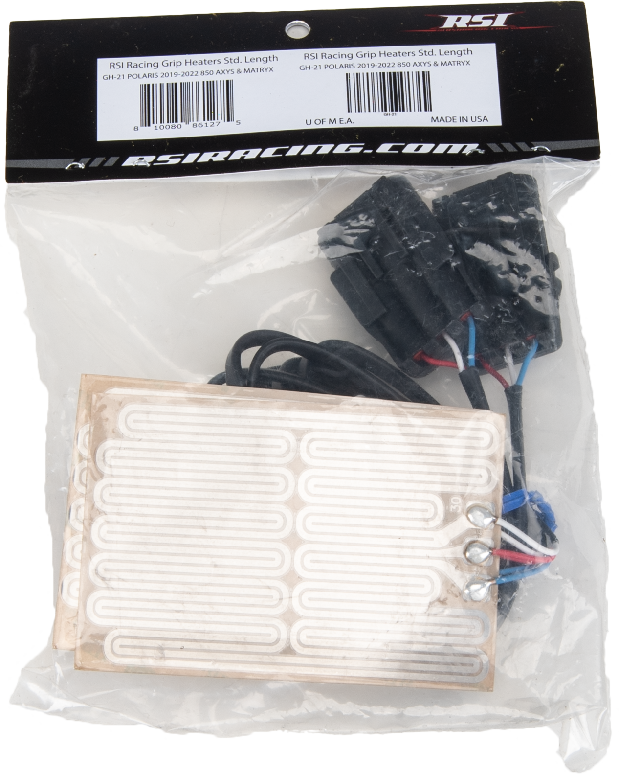 Plug & Play Grip Heaters Standard Length Pol