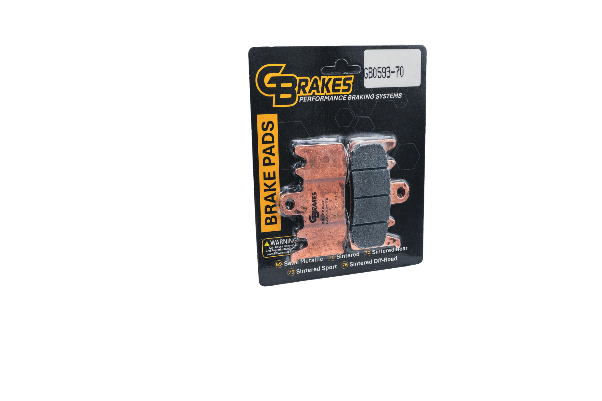 Rear Brake Pad Hh Sintered Compound