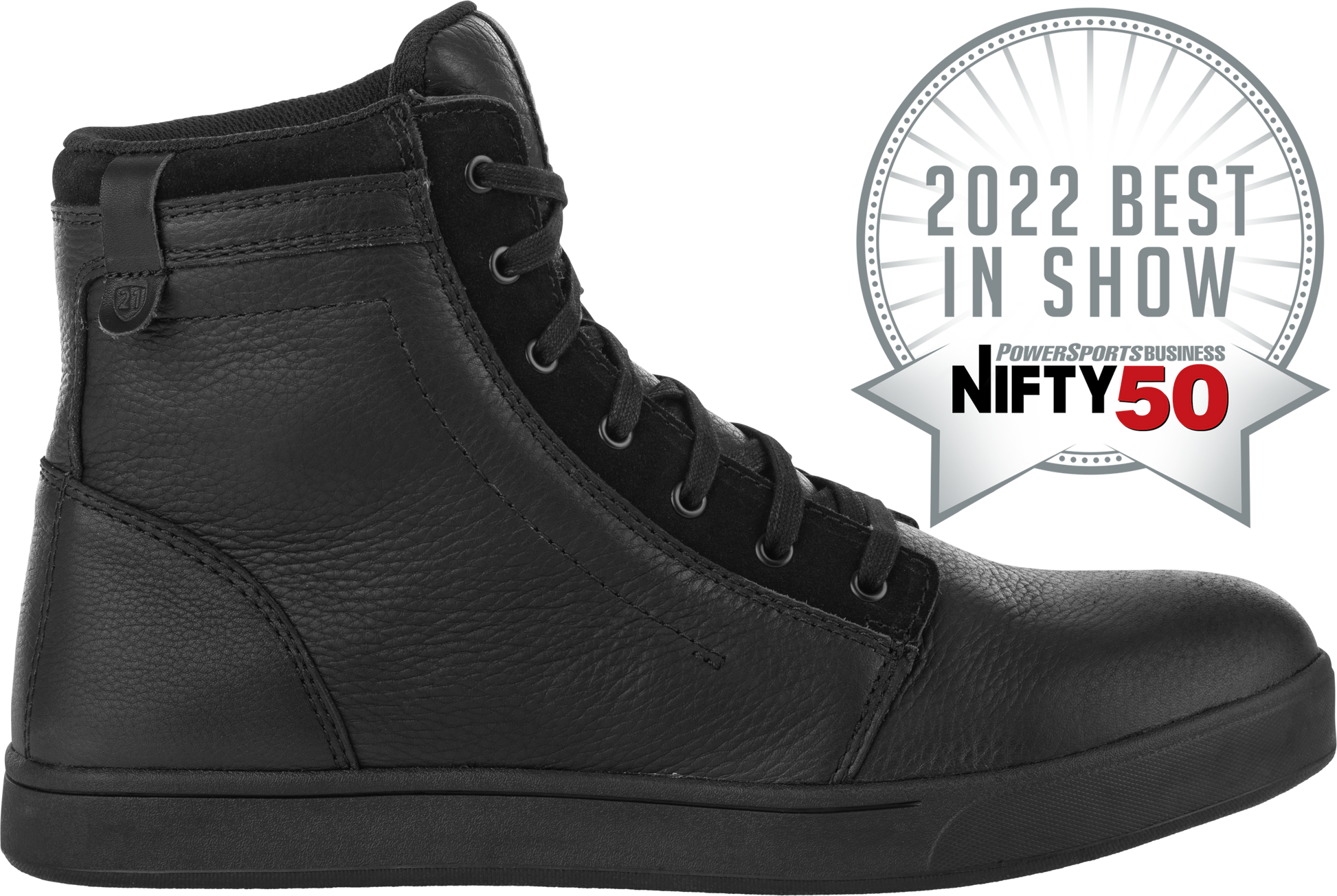 Axle Leather Waterproof Shoes Black/Black Sz 08