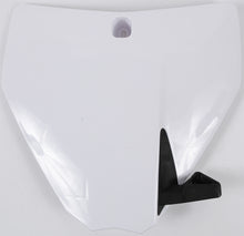 Front Number Plate White