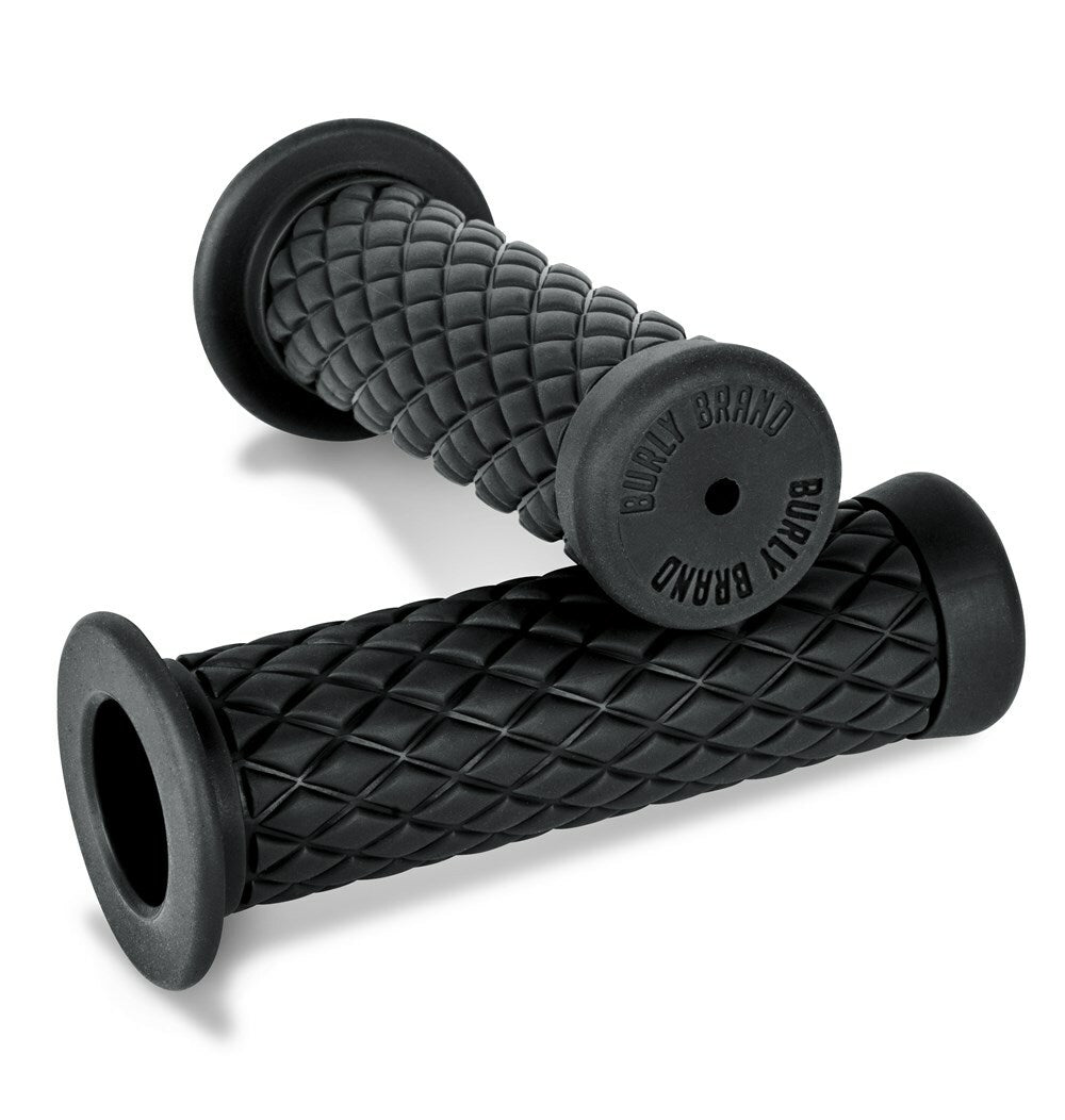 Rubber Diamondback Grips Black 7/8"