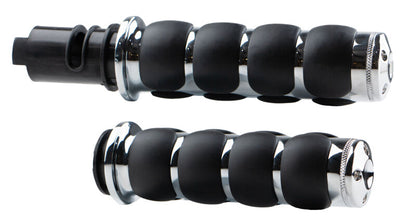 Kuryakyn ISO Grips Throttle-By-Wire Chrome