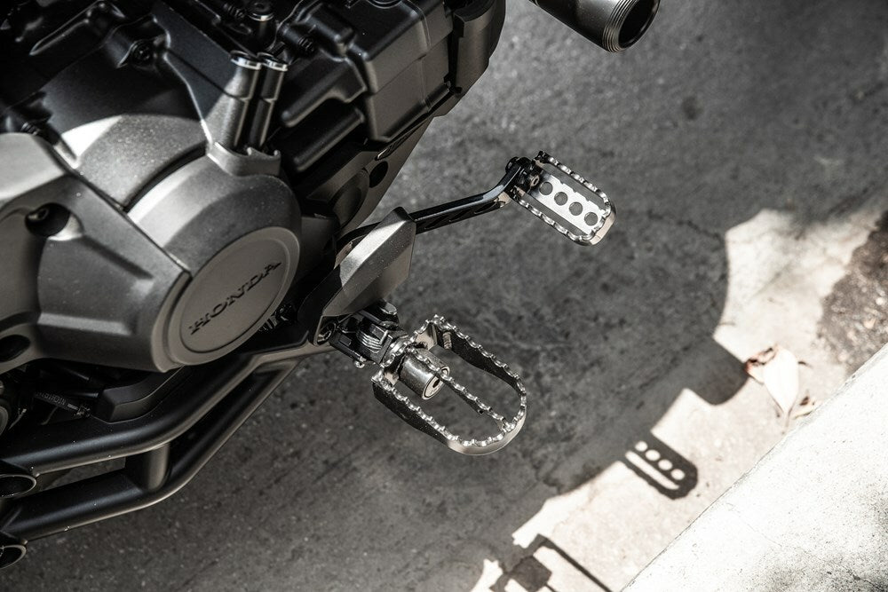 Mx Style Style Foot Pegs Pr Rider Black