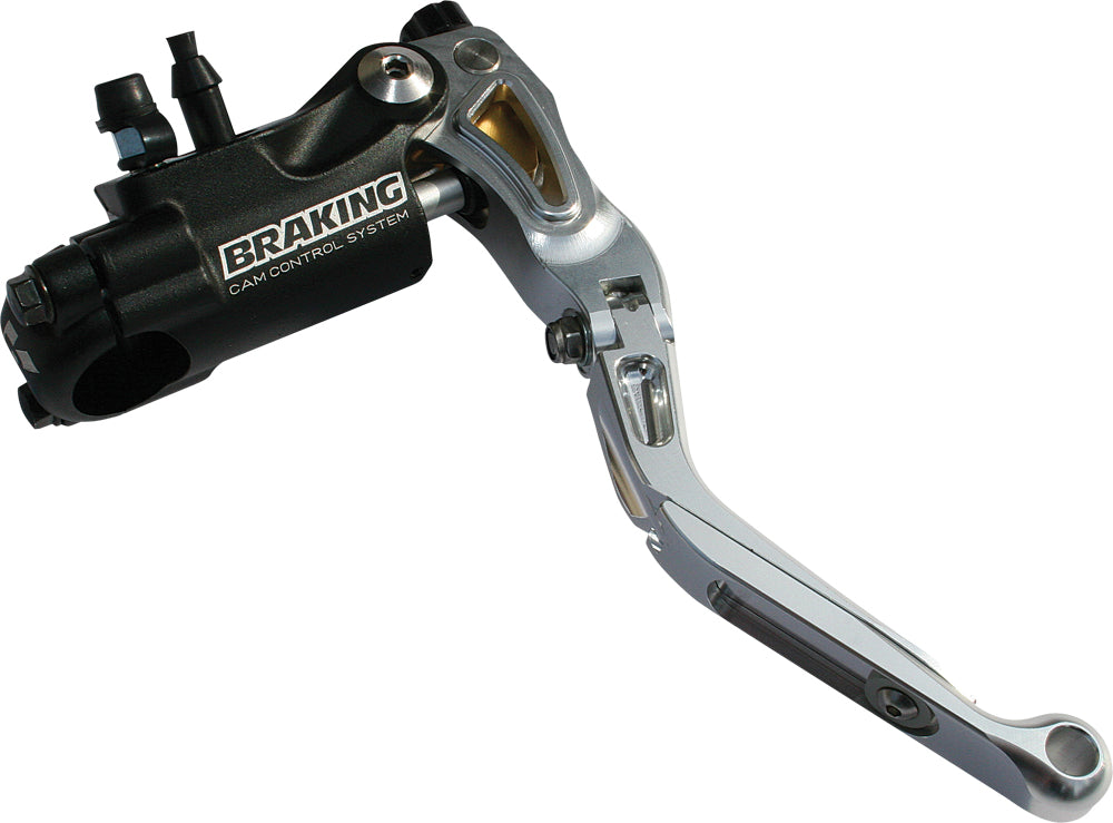 Brake Master Cylinder 19mm Lever Silver
