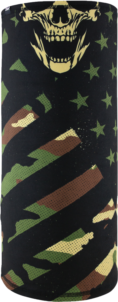 Sportflex Motley Tube Patriotic Woodland Camo