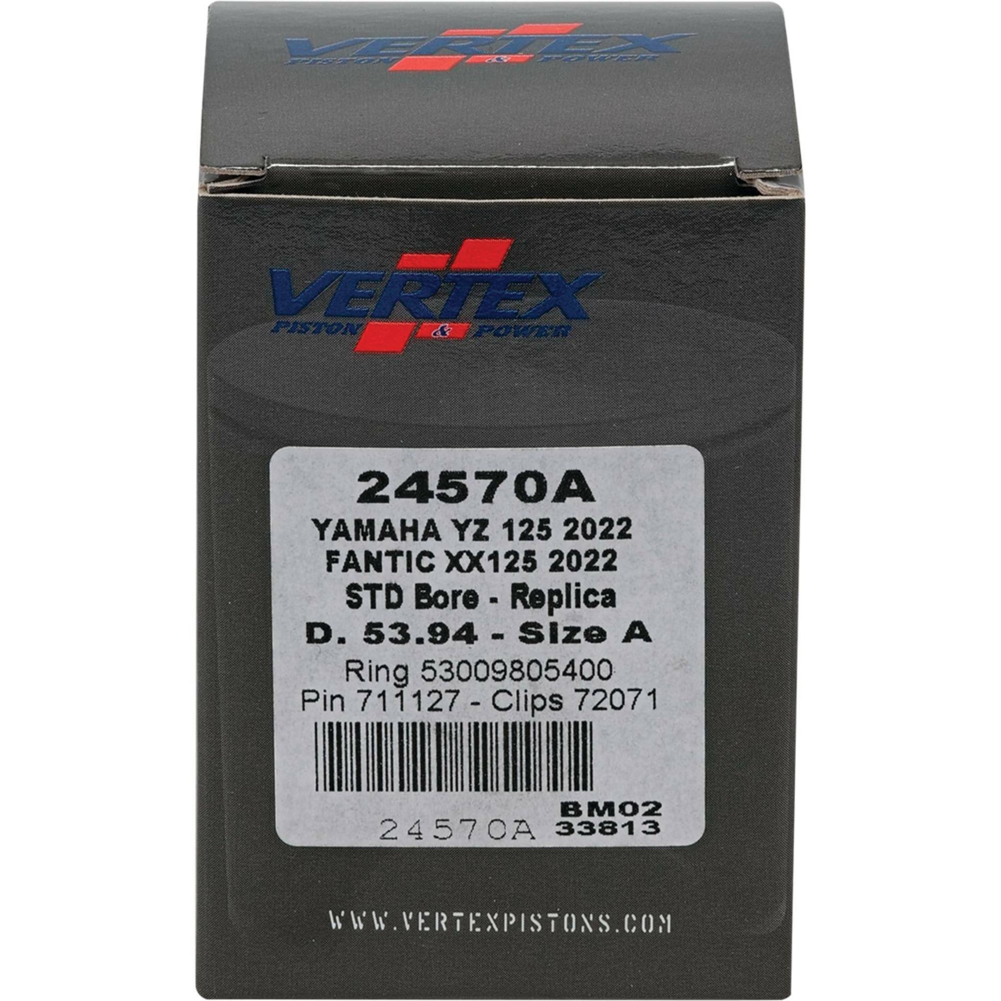 Piston Kit Cast 53.94/Std Yam