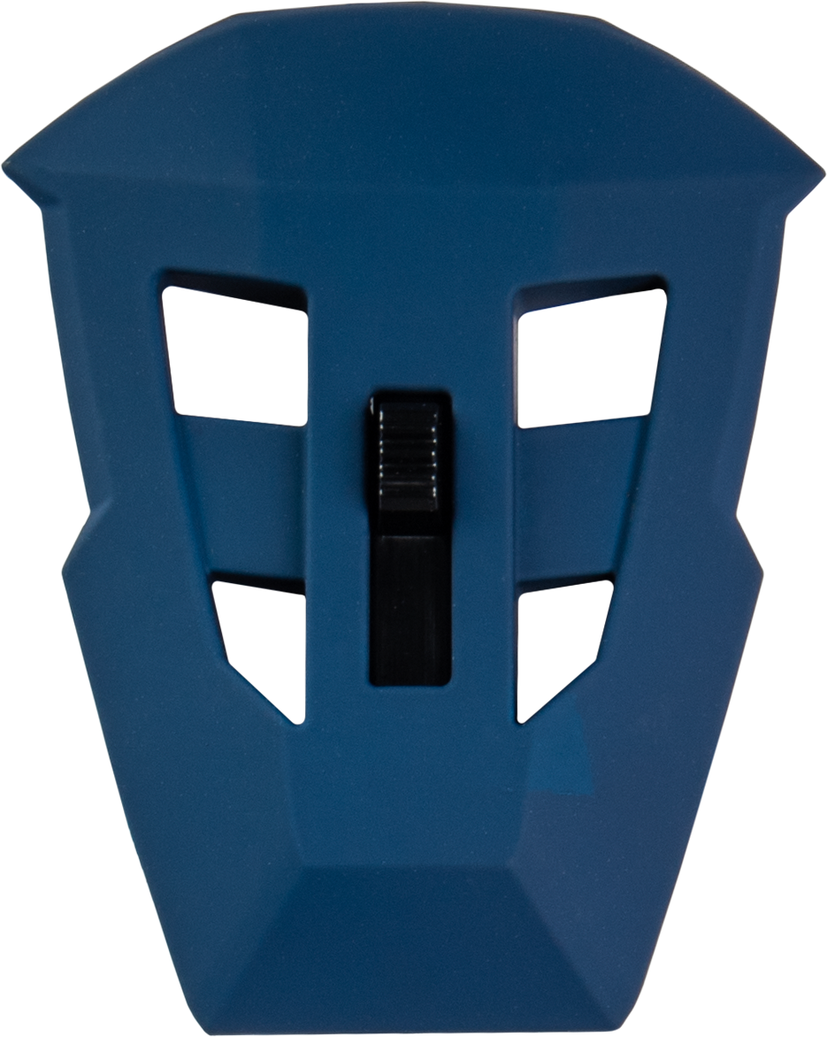 Md 74 Mouth Vent W/Screws Matte Blue/Green