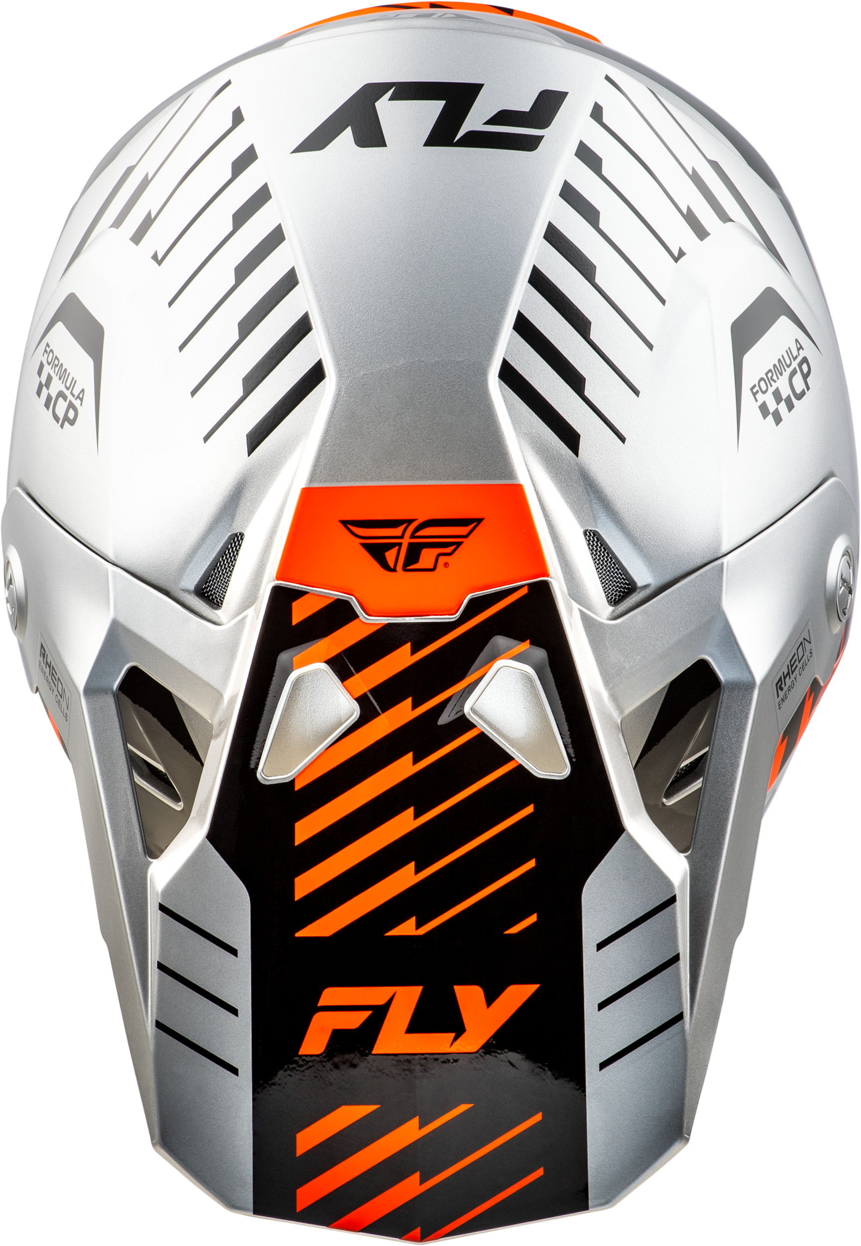 Youth Formula Cp Slice Helmet Grey/Orange/Black Yl