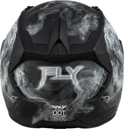 Revolt Coil Helmet Matte Black/White Xs