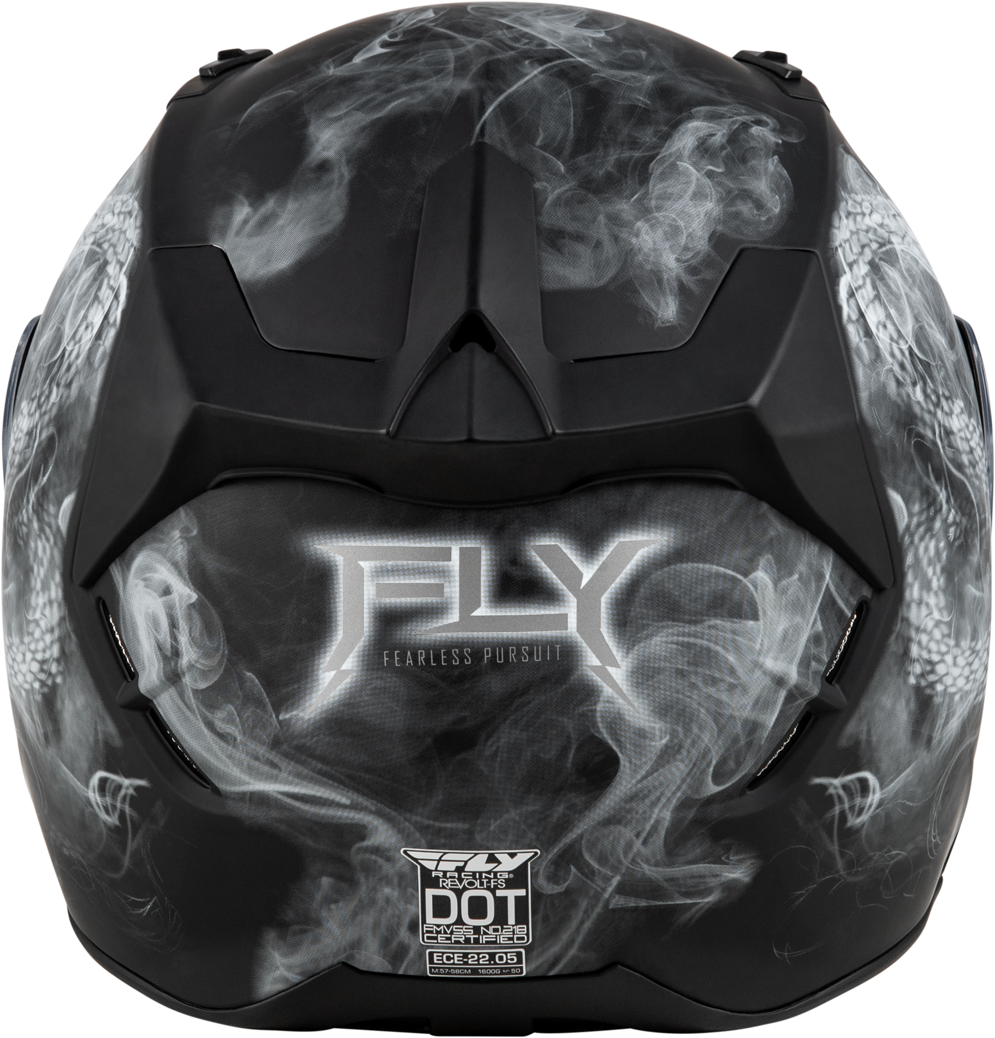 Revolt Coil Helmet Matte Black/White 2x