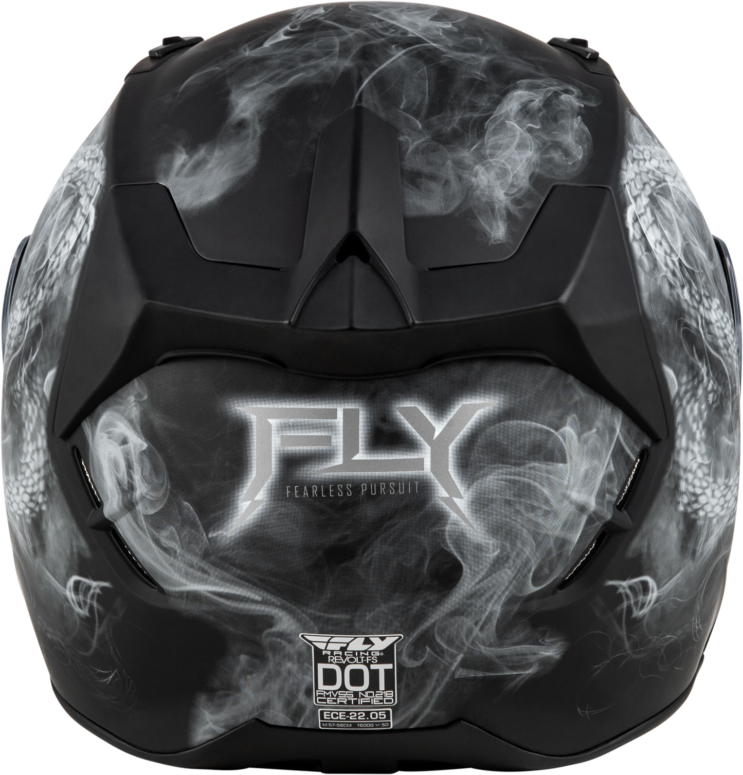 Revolt Coil Helmet Matte Black/White Lg