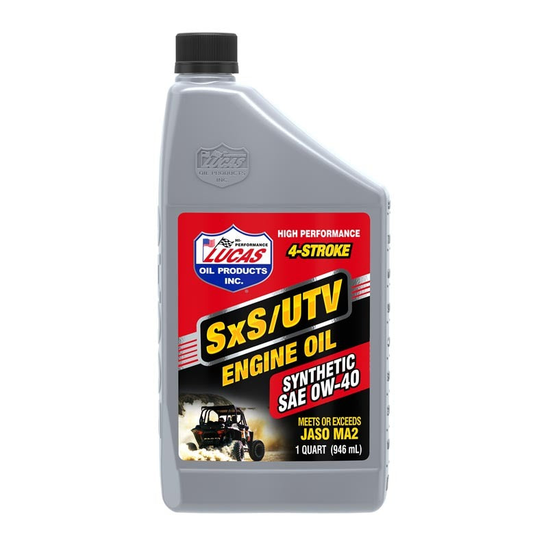 Sxs Synthetic Oil 0w40 4t 1 Qt (6/Case Sold Ea)