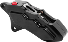 6 Pist Diff Front Caliper L/H Black 00 Up W/ 11.5" Rotor