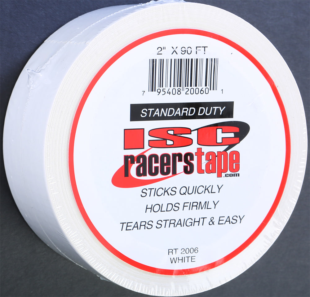 Racers Tape 2"X90' (White)