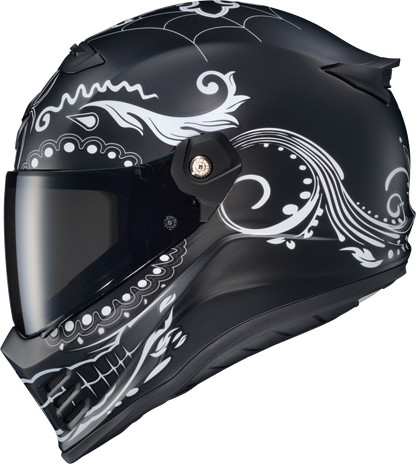 Covert Fx Full Face Helmet El Malo White/Matte Black Xl