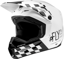 Yth Kinetic Lite Rival Helmet Gloss White/Black Ys