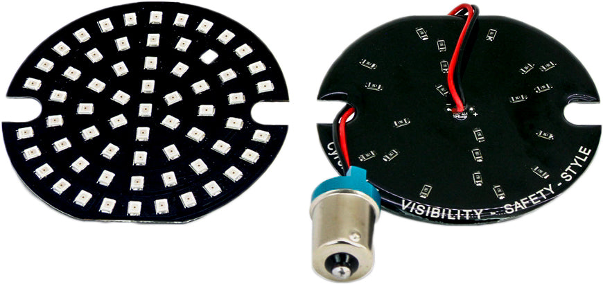 Led Turn Signal Inserts 3" 1156 Red