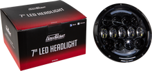 Led Headlight 7" 105w Black 5500/3000 Lumens