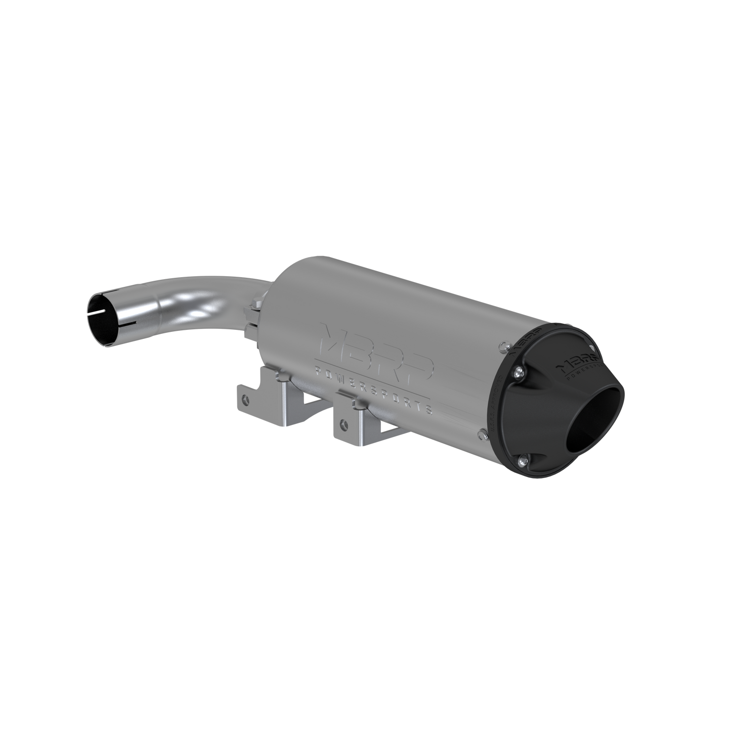 Single Slip On System W/ 5" Performance Muffler Blk Tip