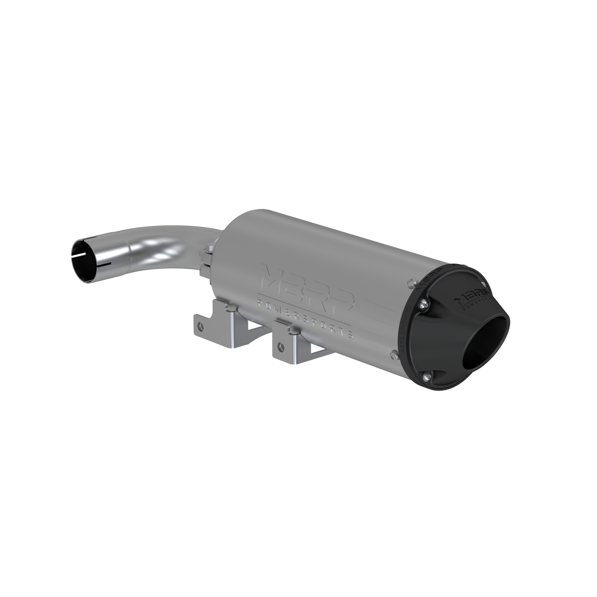 Single Slip On System W/ 5" Performance Muffler Blk Tip