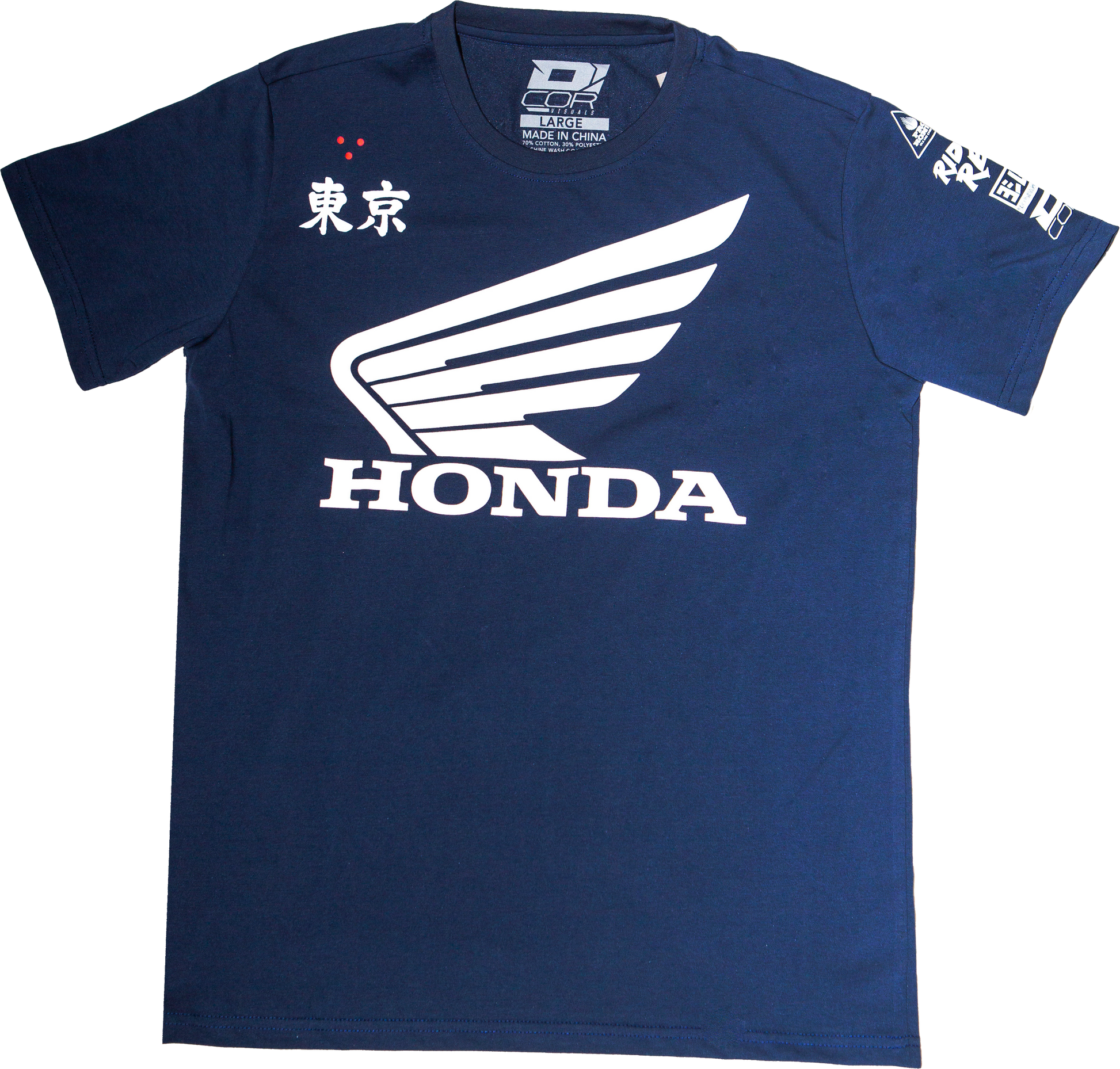 Honda Factory T Shirt Navy Xl