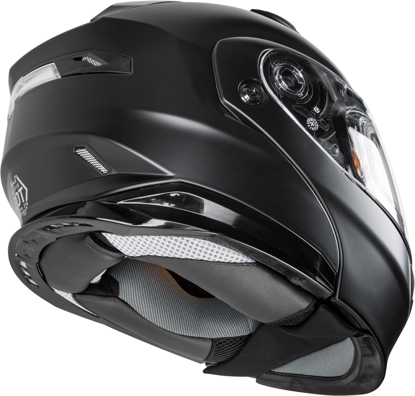 Md 01s Modular Snow Helmet Matte Black 3x