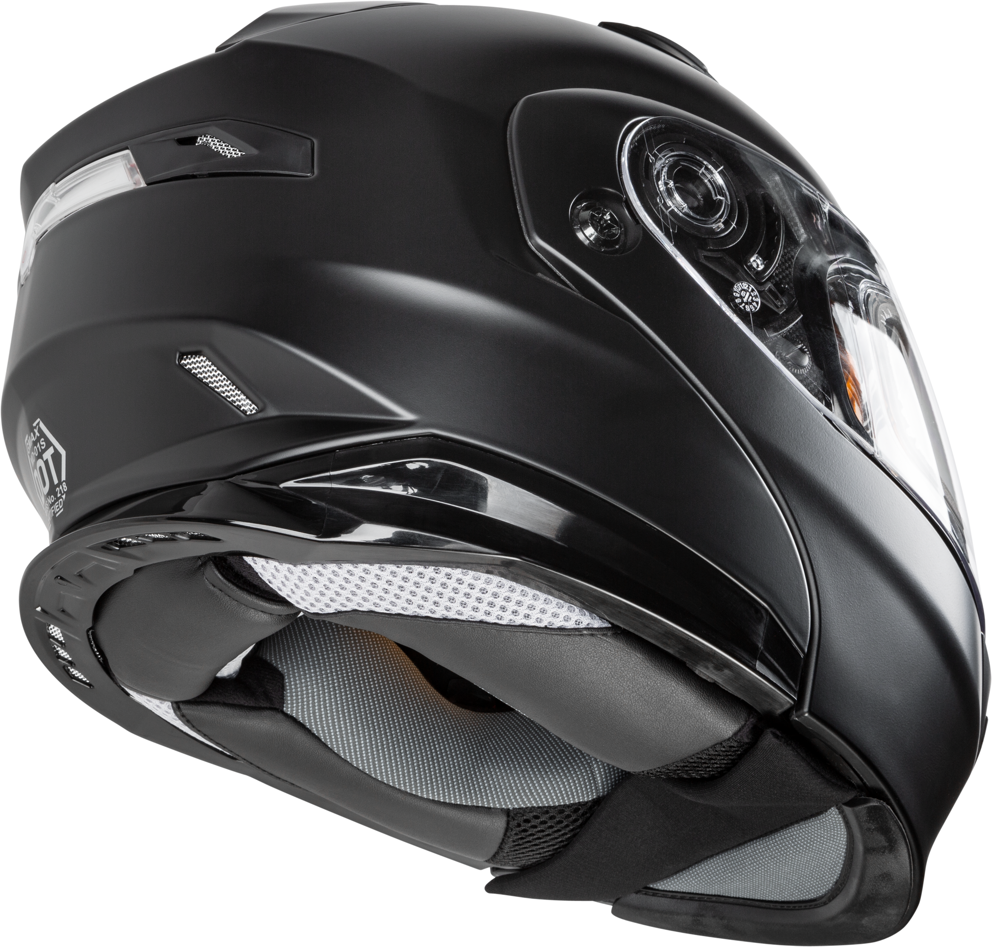 Md 01s Modular Snow Helmet Matte Black 2x