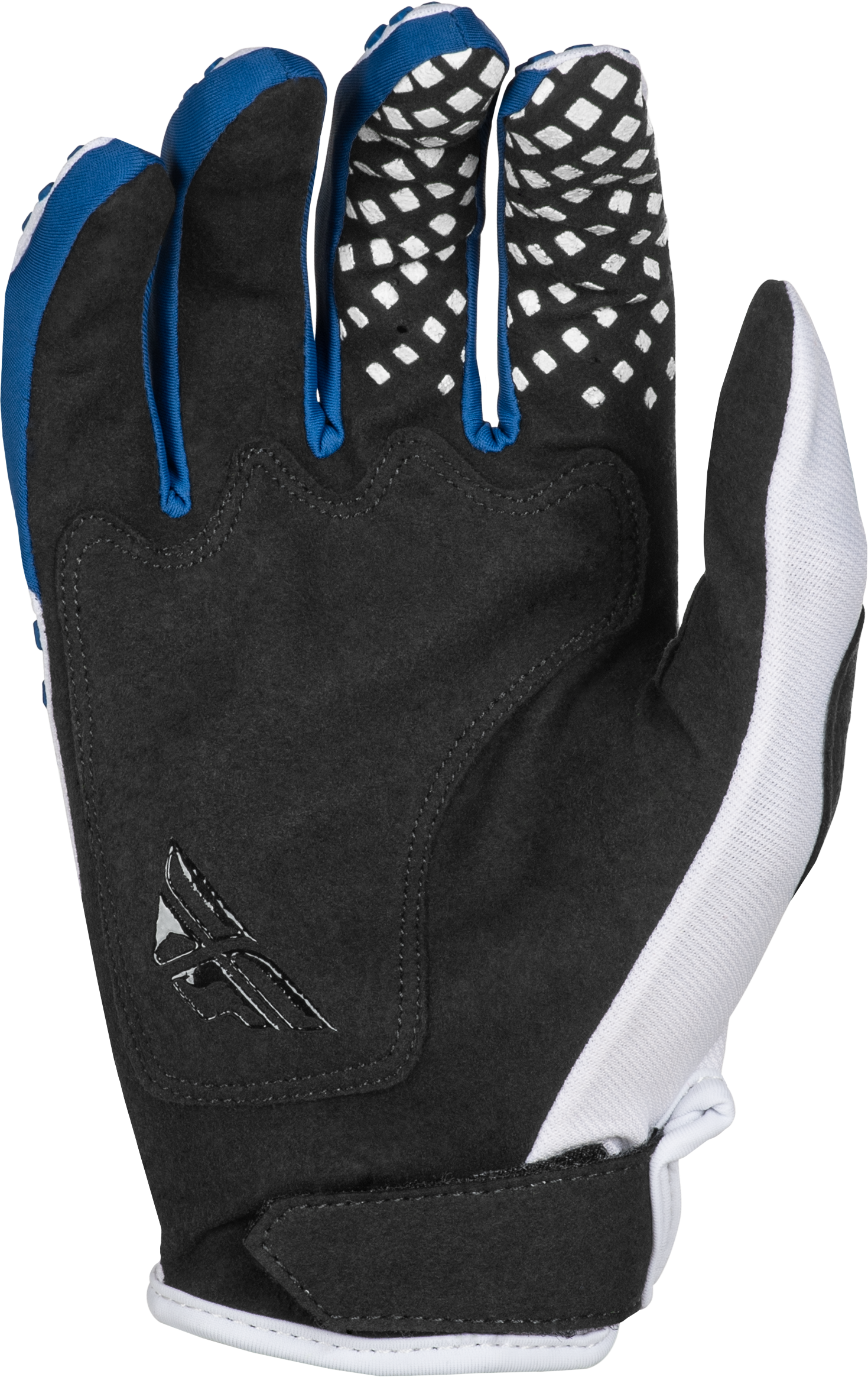 Kinetic Center Gloves White/Navy Xs
