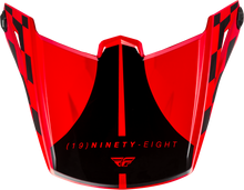 Kinetic Lite Rival Hlmt Visor Gloss Red/Black