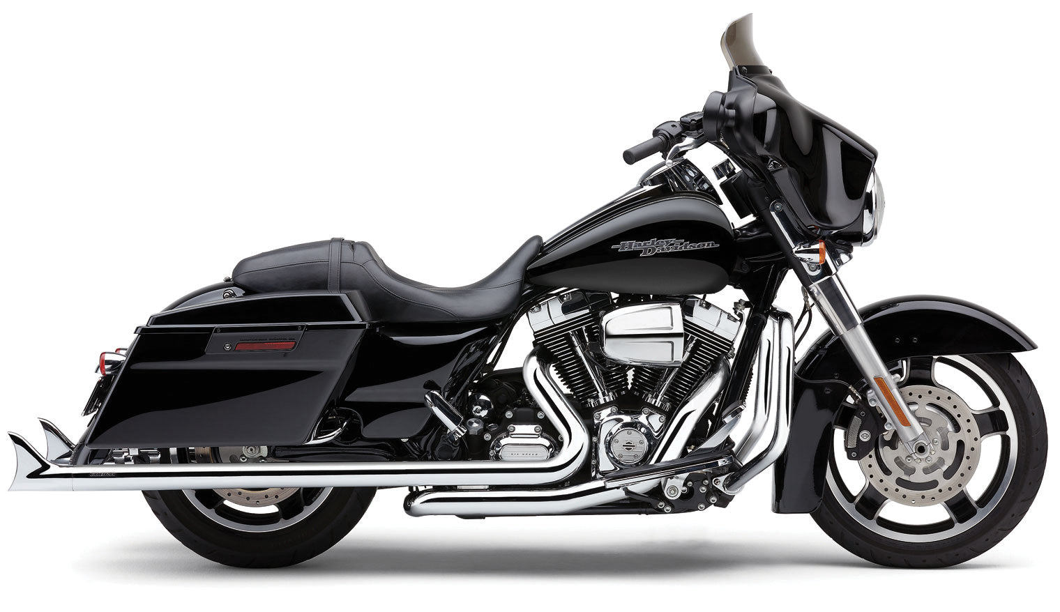 Speedster Duals Fishtail Chrome Flh/Flt 17 24