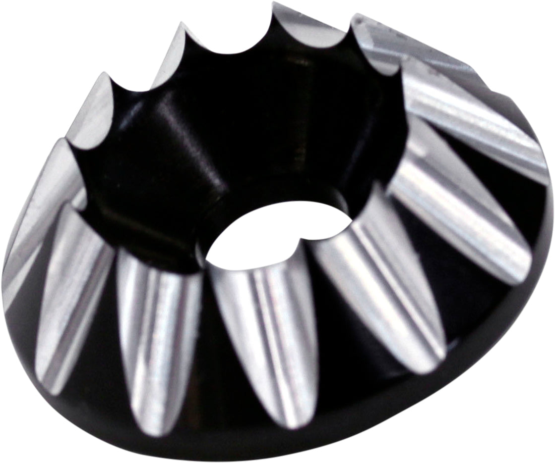 Yaxle W/Yafterburner Caps Black `08 Up Flh/T 25mm